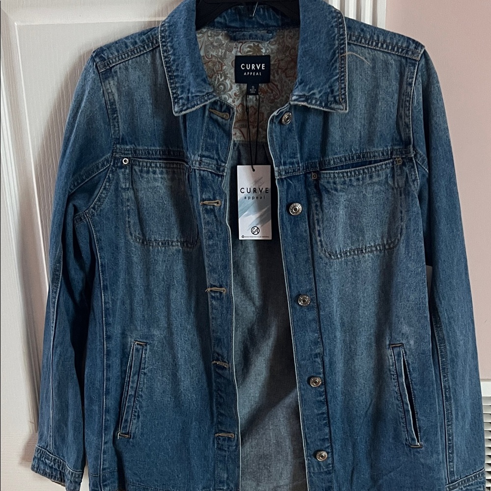 Curve Denim Jacket
